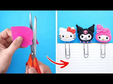 💖 쉬운 DIY 학용품 🌟 저렴한 <strong>백</strong> <strong>투</strong> <strong>스쿨</strong> 공예 ✂️