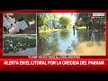 EL LITORAL ARGENTINO sigue en ALERTA por la CRECIDA del RÍO PARANÁ y la PRESENCIA de "EL NIÑO"