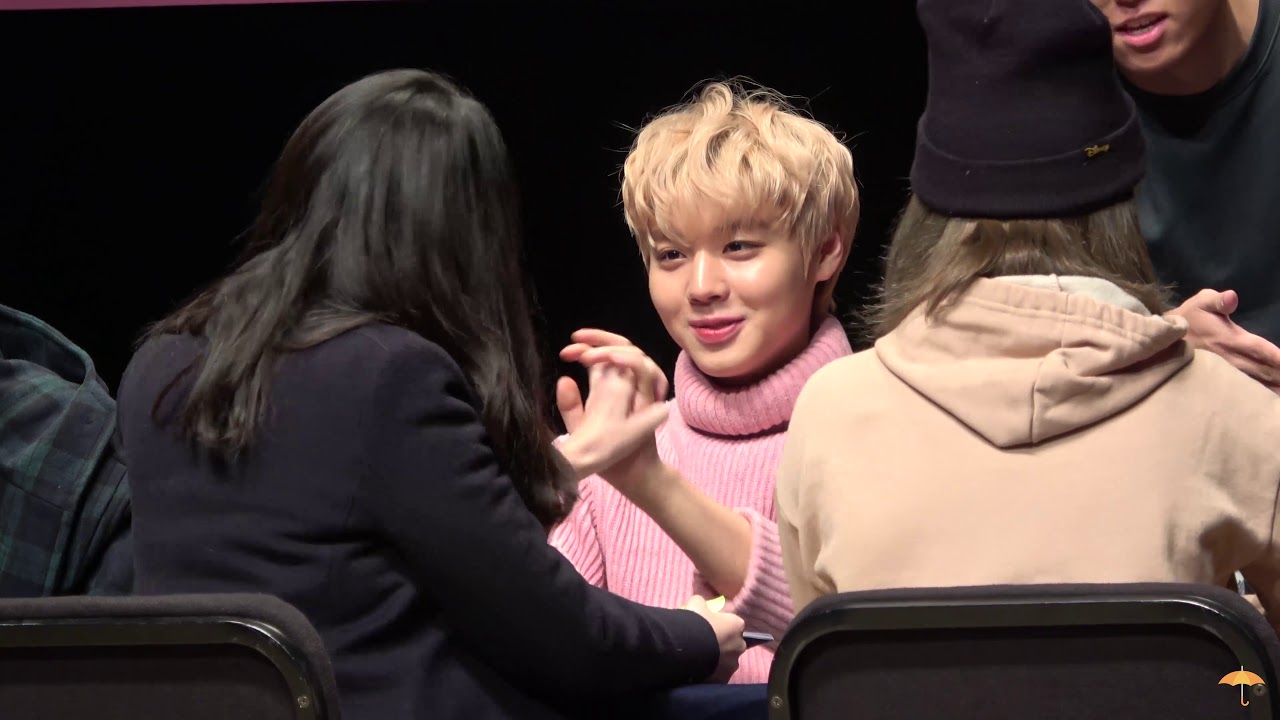 [워너원/박지훈] 171118 핫트랙스 팬싸인회 _ wanna be★