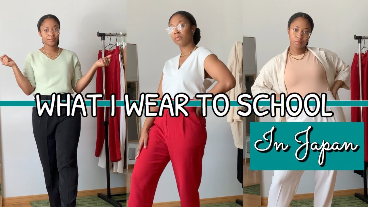 What I Wear to School in Japan Summer Closet! YouTube