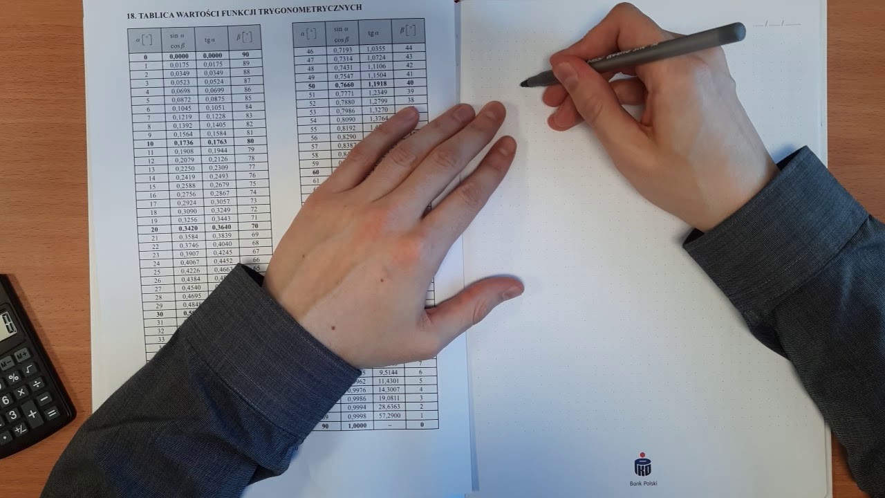 4.4. Rozwiązywanie trójkątów prostokątnych