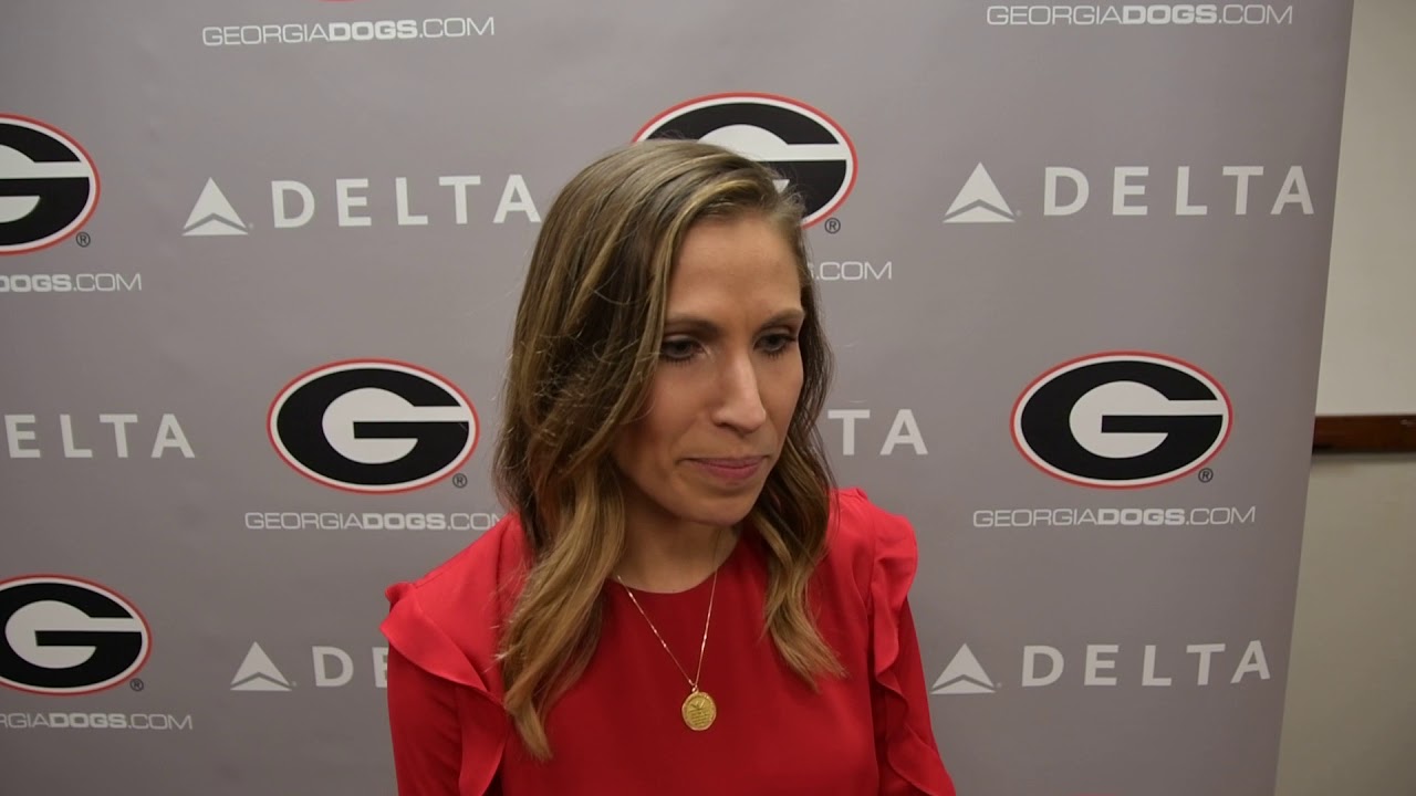 Courtney Kupets Carter Interview vs. Florida UGA gymnastics February 16, 2018