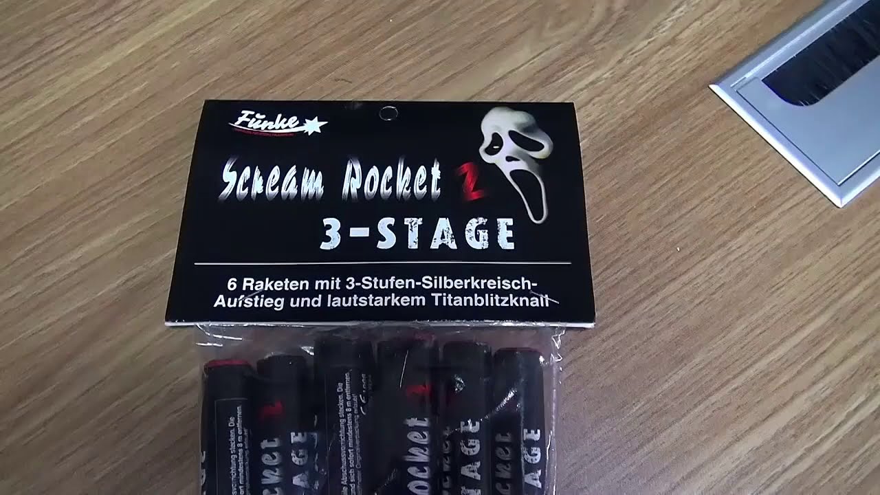 Scream Rocket 2 - 3 Stage - YouTube