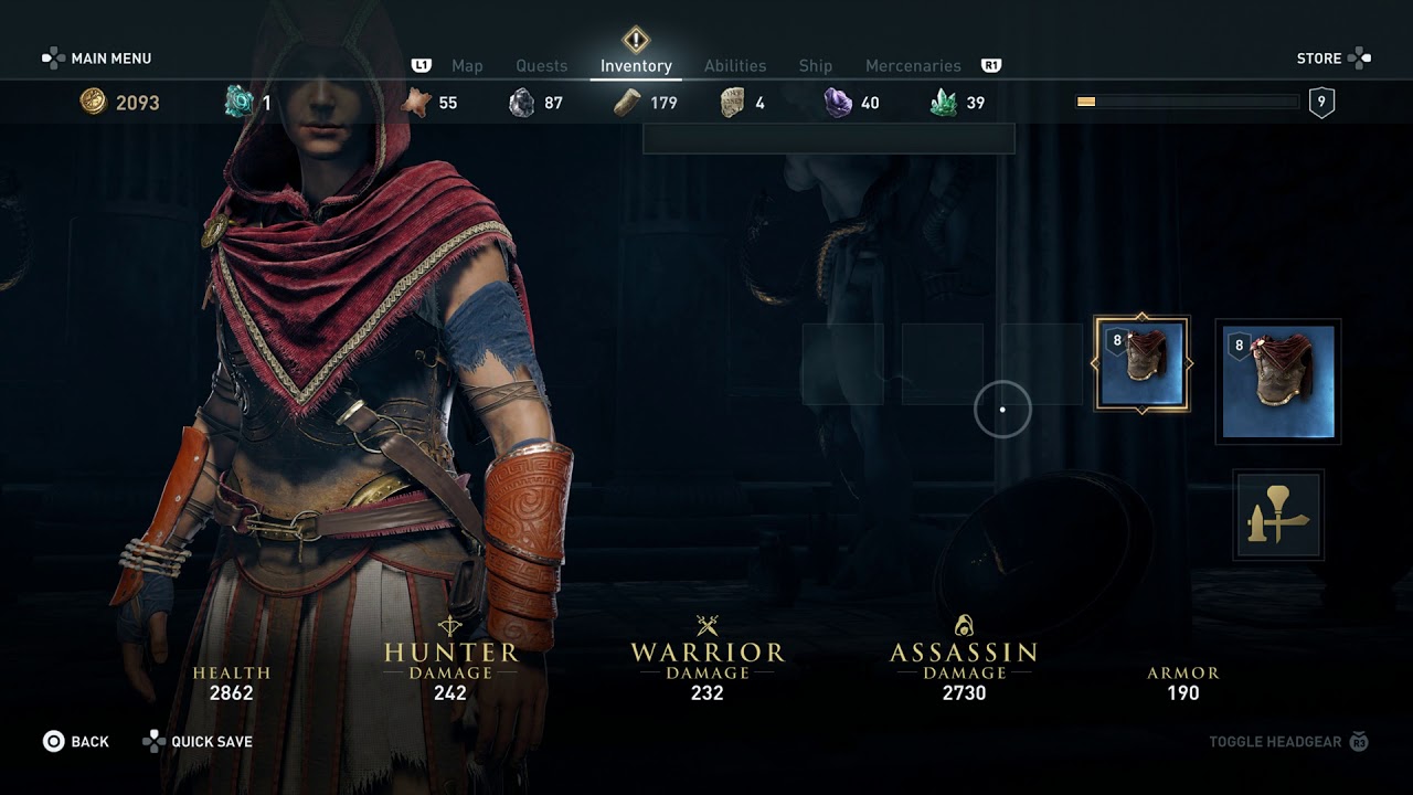 Assassin's Creed Odyssey Purchase Hoplite Sword & Equip & Upgrade