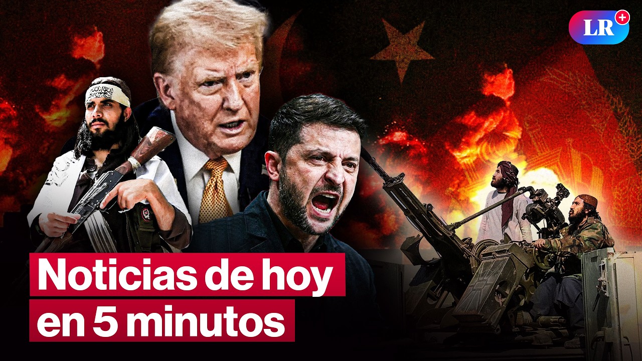 🚨URGENTE: Pakistán declara la guerra a Afganistán | Noticias de HOY en #5M