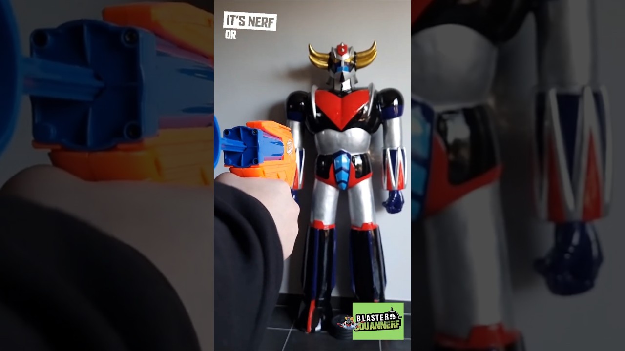 NERF N-SERIES WARD V.S GOLDORAK! 