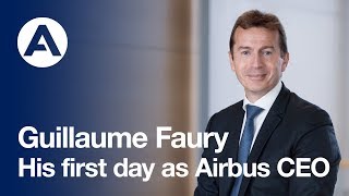 Guillaume Faury His First Day As Airbus Ceo