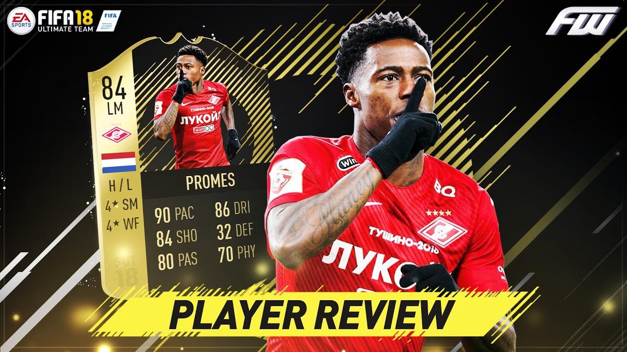 FIFA 18 IF PROMES Review (84) w/ In Game Stats & Gameplay