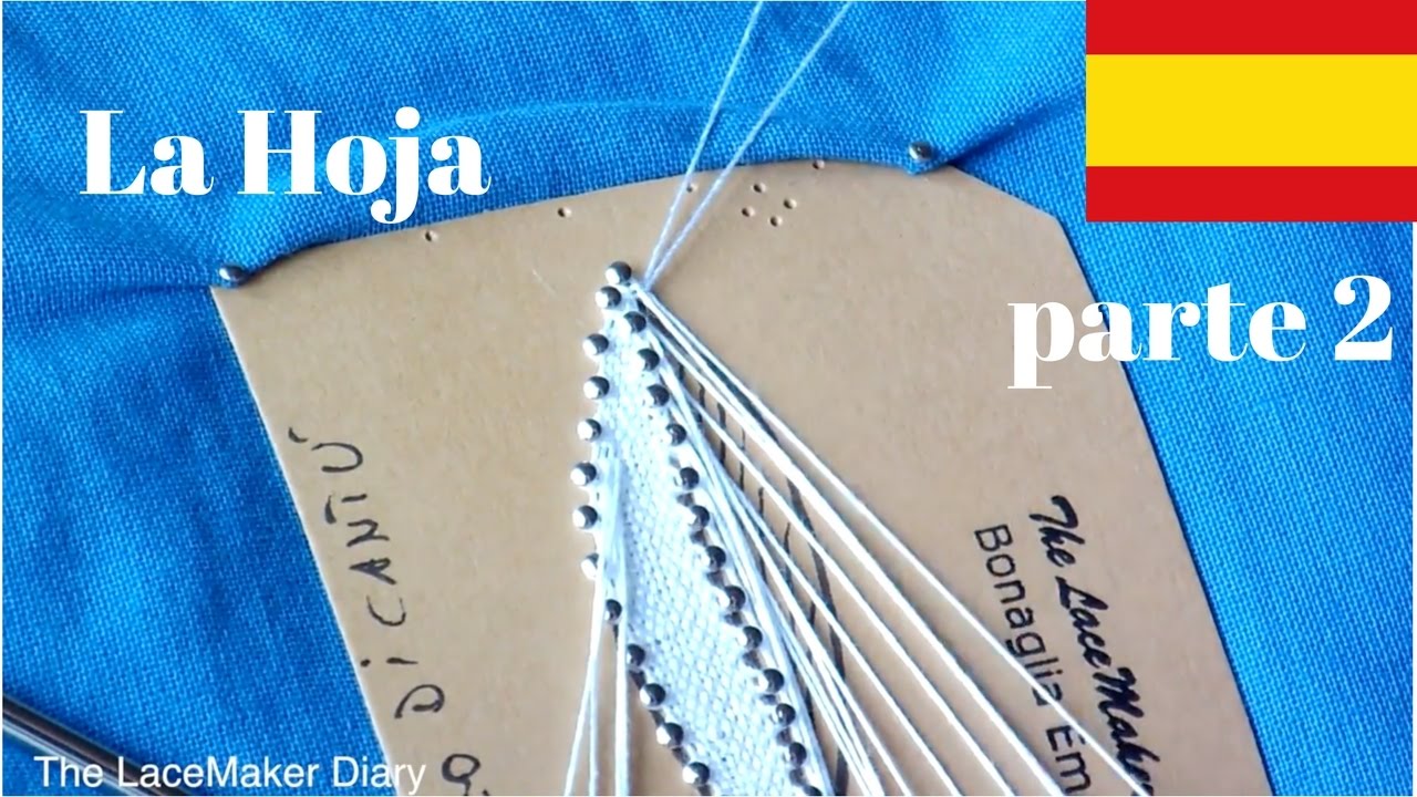 Encaje de Bolillos | Hoja de Cantù - parte 2