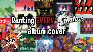 Ranking EVERY Splatoon Album Cover