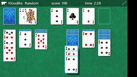 solitaire card game gameplay walkthrough Klondike version