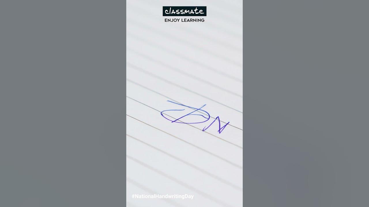 Classmate National Handwriting Day 2024 YouTube
