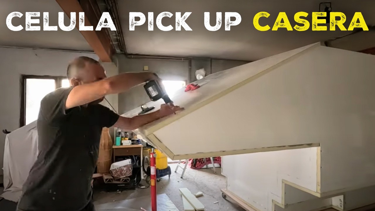 Переделка пикапа в кемпер: создание ячейки кемпера 🛠️🌍