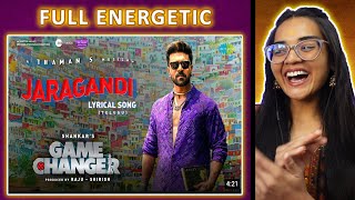 Jaragandi - Lyrical Video REACTION | Game Changer | Ram Charan | Kiara Advani | Neha M.