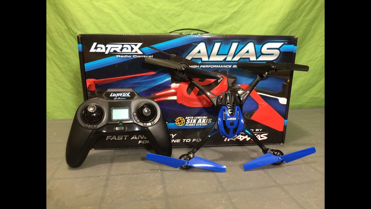 New Latrax Alias QuadCopter Unboxing YouTube