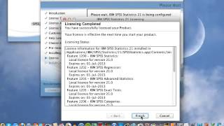 STA10003 Installing SPSS 21 for Mac