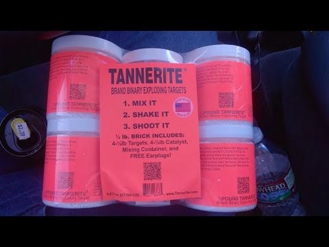 Tannerite Exploding Targets - 9-28-2013