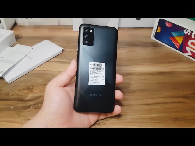 Samsung Galaxy M02s Unboxing & First Impressions - YouTube