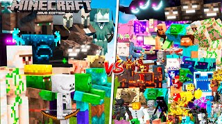 ALL MINECRAFT MOBS vs OP BOSSES in Minecraft Mob Battle ( Compilation #2 )