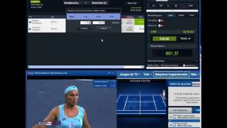 Record €700 + PROFIT Trading Betfair Tennis Kuznetsova S.Cibulkova D ..Macht