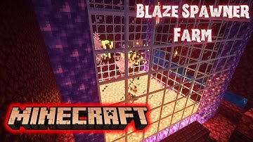 Blaze Spawner Farm Done. | Minecraft Survival Gameplay EP31 2024
