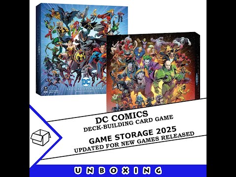 dc comics deck building game card sleeves Deckbuilding Game: Party Starter Edition  Gamers Guild AZ This approachable entry version is designed for lively group sessions DC Deck-Building: Storage Solution Update