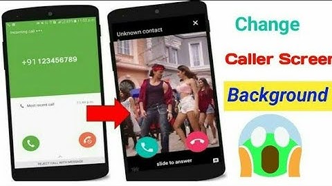 Change Caller Screen Background Any Xiaomi & Samsung Phone.