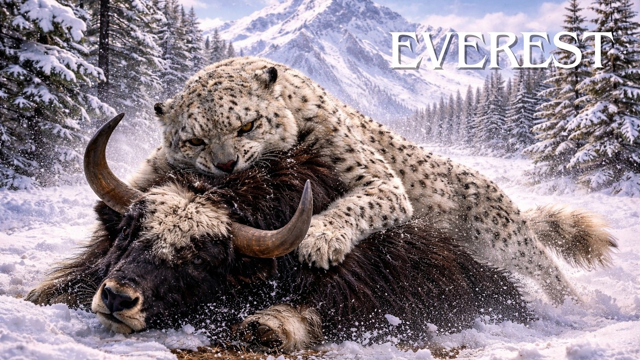 EVEREST SALVAJE | La Lucha por la Vida en la Cima Más Extrema (8.849 m) | Documental Animal