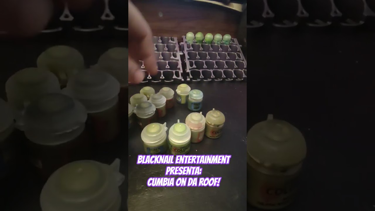 Cumbia on DA ROOF, Paint Sorting Número 9, and Setting up Zee Table! AHUAA!!!