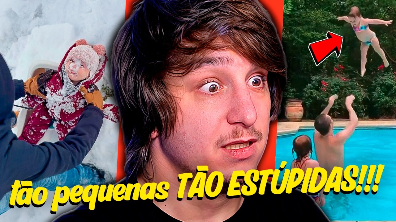 Criançada vivendo PERIGOSAMENTE... ou só crianças sendo Estupidas?! #6