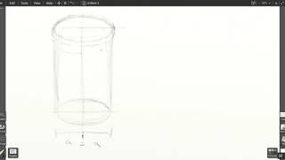 Cylinder Form - Line Only - 4 Basic Forms - Part 3