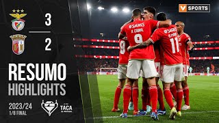 Resumo: Benfica 3-2 Braga (Taça de Portugal 23/24) image