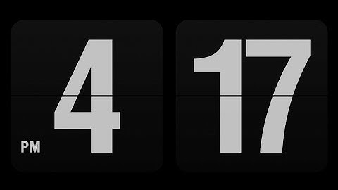 How Do I | Download the Retro Clock Screen Saver for Mac or PC 2017.