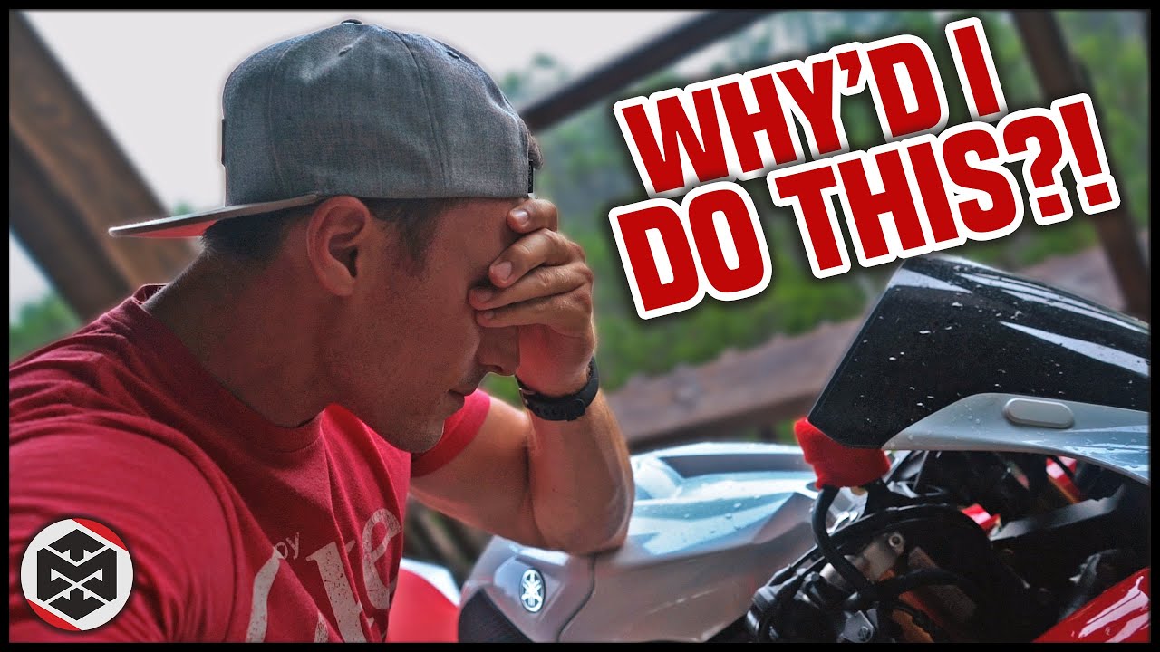 this was a BAD idea...[Yamaha R1]