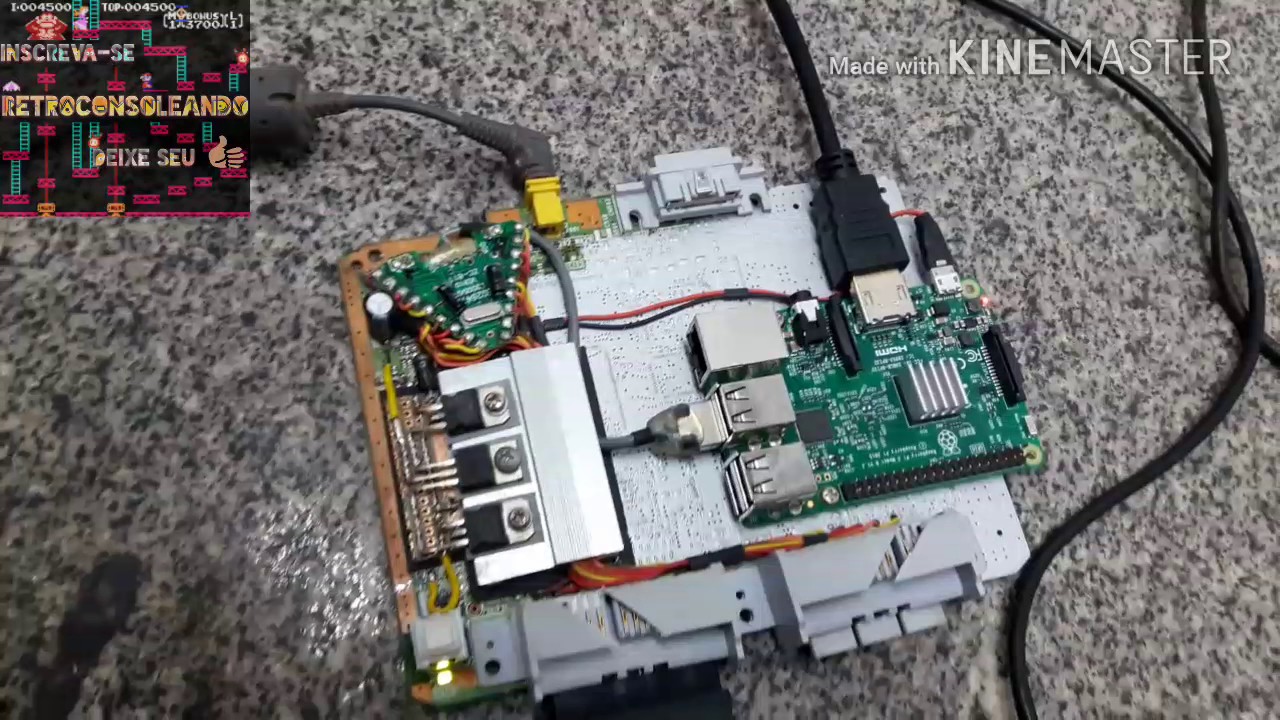 Projeto de retro console com PS one e Raspberry PI (etapa 3) - YouTube