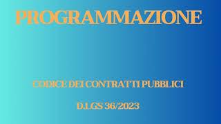 Art 37 Code Of Public Contracts Programming  Threeyear Programs