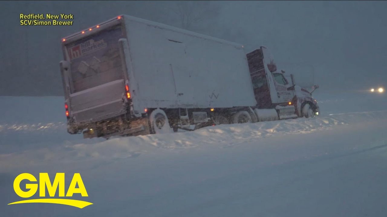 Arctic blast hits Northeast l GMA - YouTube