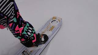 Unit Powder Clip snowboard binding