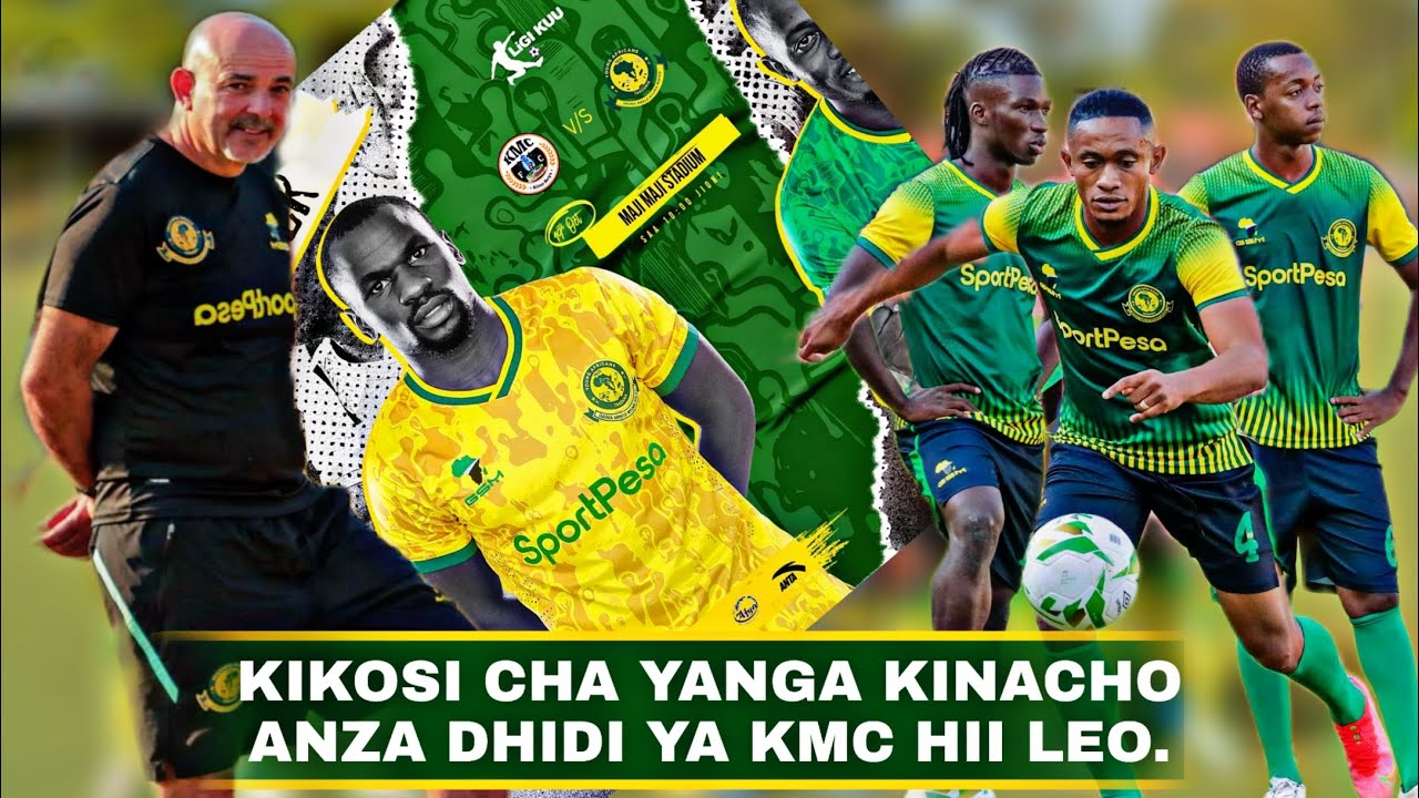 Kikosi Cha Yanga Kinachoanza Leo Dhidi Ya KMC Mchezo Wa NBC Premier ...