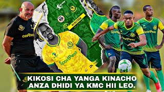 Kikosi Cha Yanga Kinachoanza Leo Dhidi Ya KMC Mchezo Wa NBC Premier League