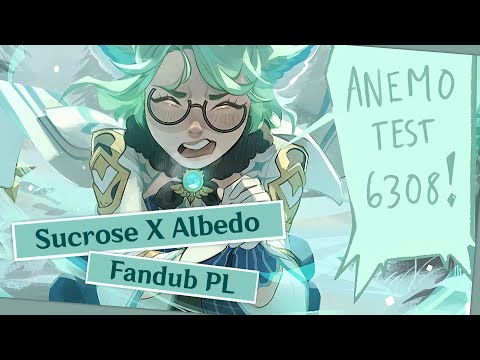 Sucrose ratuje Albedo [Genshin Impact - Comic Dub PL] #shorts
