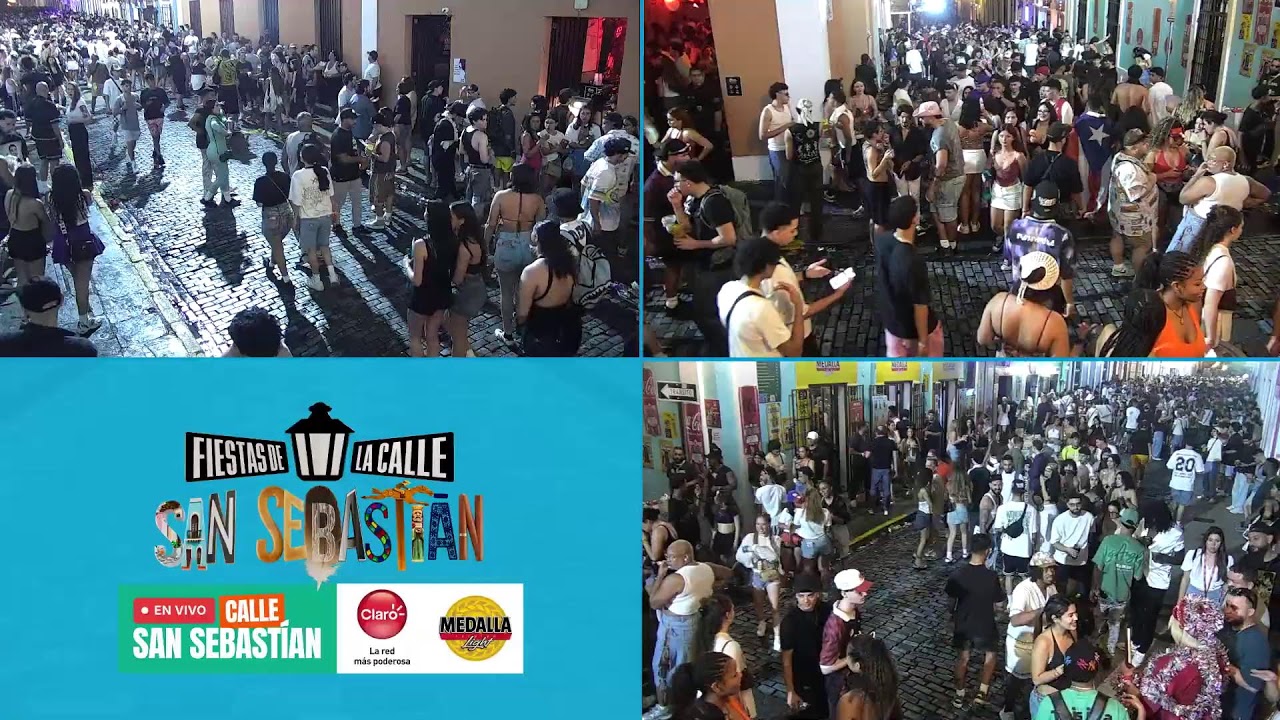 Fiestas San Sebastián 2026: ambiente en el Viejo San Juan