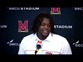 Maryland football head coach, players, talk victory against Hampton and look ahead to UConn matchup