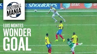 Luis Montes Mexico Wonder Goal Vs Ecuador - 2014 Fifa Friendly