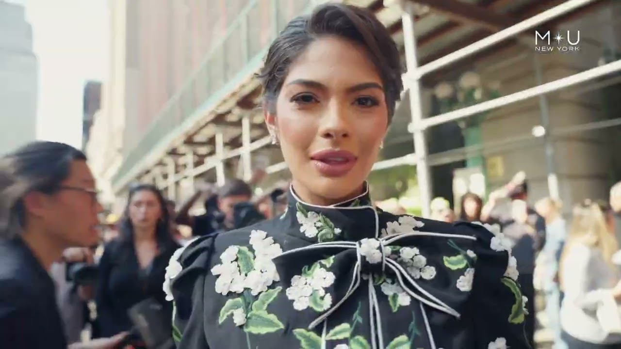 WHAT HAPPENED WHEN MISS UNIVERSE STEPS INTO NYFW