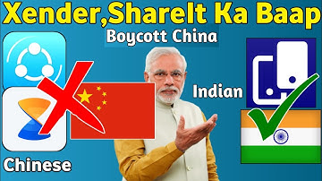 Best File Sharing Indian Apps | Xender, ShareIt Ka Baap | Boycott China 2020