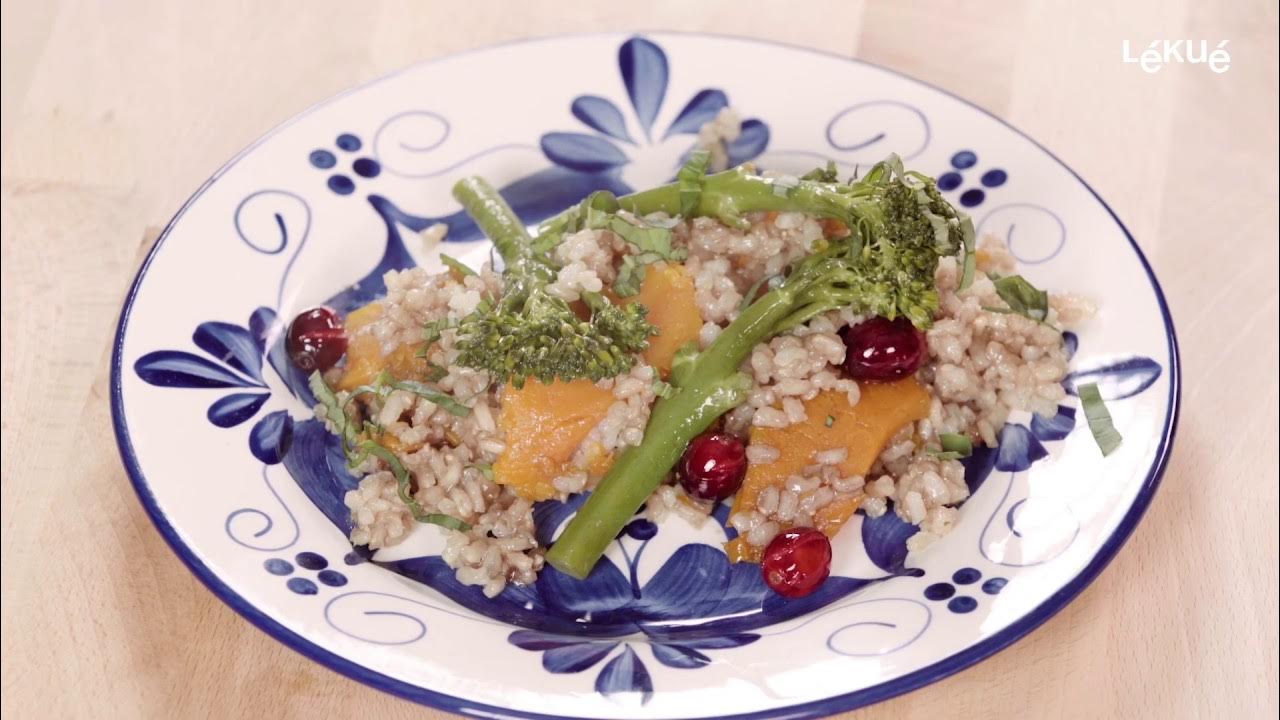 Ensalada de arroz integral Quick Quinoa & Rice Cooker Recetas con