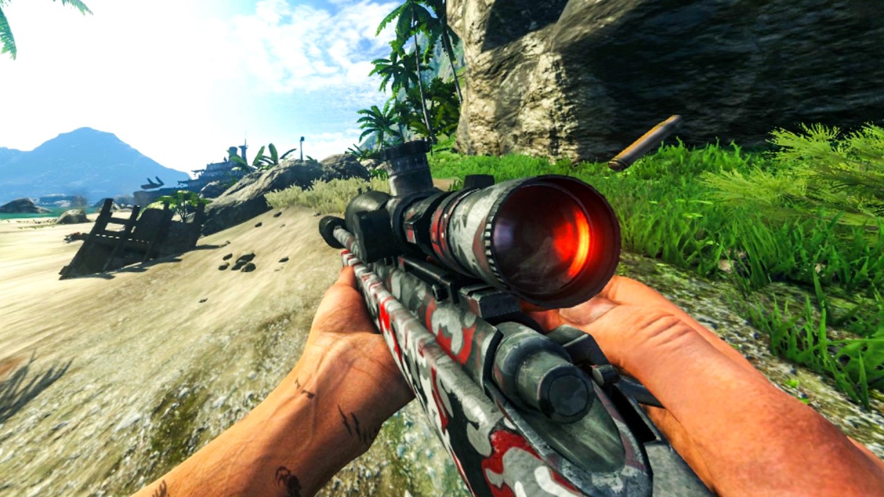 Far Cry 3 - John Wick Style - Weapons Only Stealth & Combat Gameplay