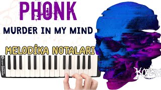 PHONK - Murder In My Mind Melodika Notaları Resimi