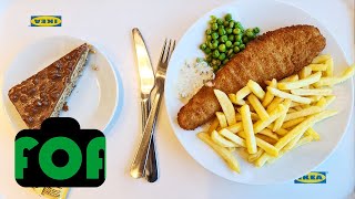 Fish and chips at IKEA